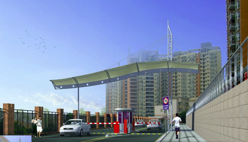 度假山莊膜結(jié)構(gòu)